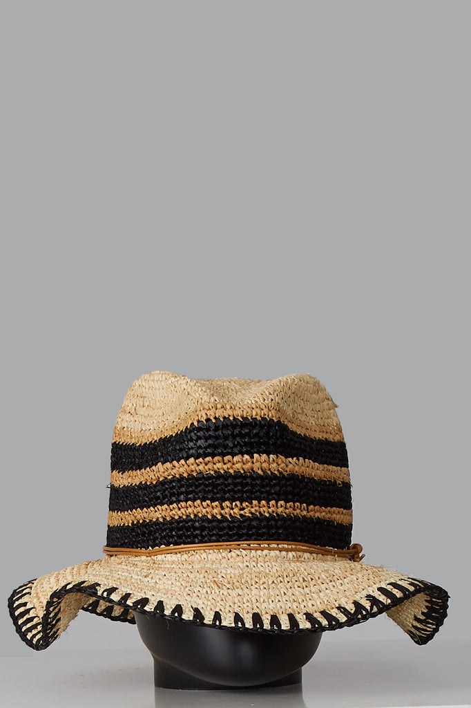 Catarzi hoed zwarte details